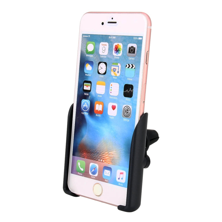 Universal Car Air Vent Mount Phone Holder Stand, Clip Width: 6-8.5cm, For iPhone, Galaxy, Sony, Lenovo, HTC, Huawei and other Smartphones (Blue) - Car Holders by buy2fix | Online Shopping UK | buy2fix