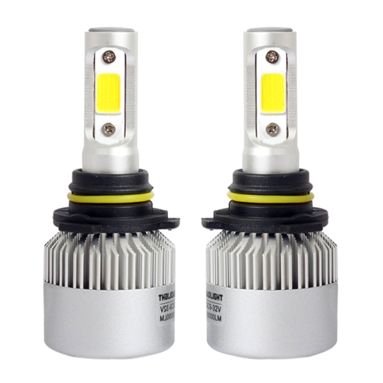 S2 2PCS 9006 36W 4000LM 6500K 2 COB LED Waterproof IP67 Car Headlight Lamps, DC 9-32V(White Light) - LED Headlamps by buy2fix | Online Shopping UK | buy2fix