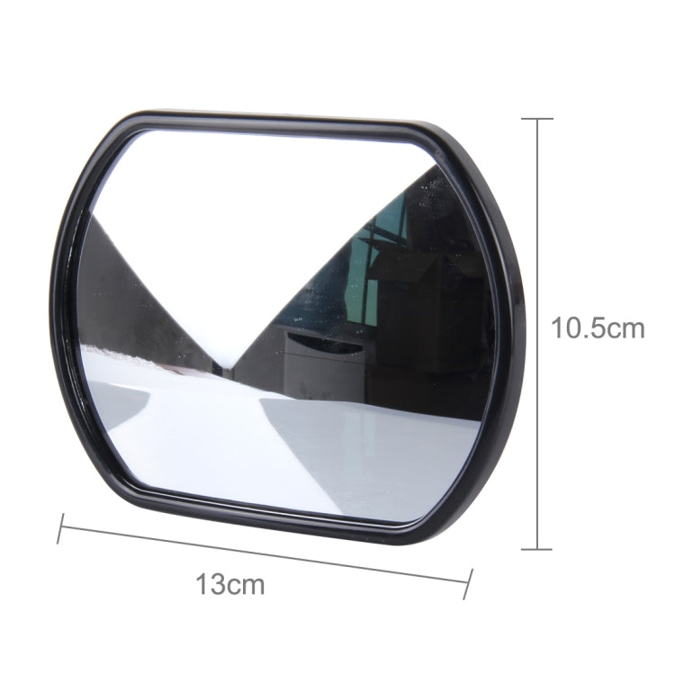 3R-025 Truck Blind Spot Rear View Wide Angle Mirror, Size: 14cm × 10.5cm(Black) - Convex Mirror & Accessories by 3R | Online Shopping UK | buy2fix