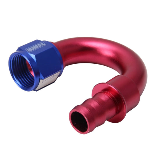 Pipe Joints 180 Degree Swivel Oil Fuel Fitting Adaptor Oil Cooler Hose Fitting Aluminum Alloy AN12 Curved Fitting Car Auto Accessories - In Car by buy2fix | Online Shopping UK | buy2fix