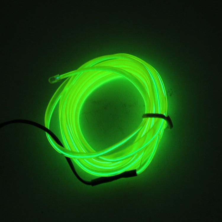 1M Cold Light Flexible LED Strip Light For Car Decoration (Fluorescent Green Light) - Atmosphere lights by buy2fix | Online Shopping UK | buy2fix