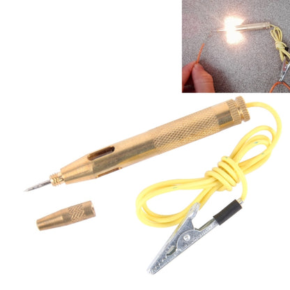 CNJB-85016 Pure Copper Circuit Tester and Electrical Voltage Detector Pen Set With Crocodile Clip 6-24V, Wire Length: 60cm - In Car by buy2fix | Online Shopping UK | buy2fix