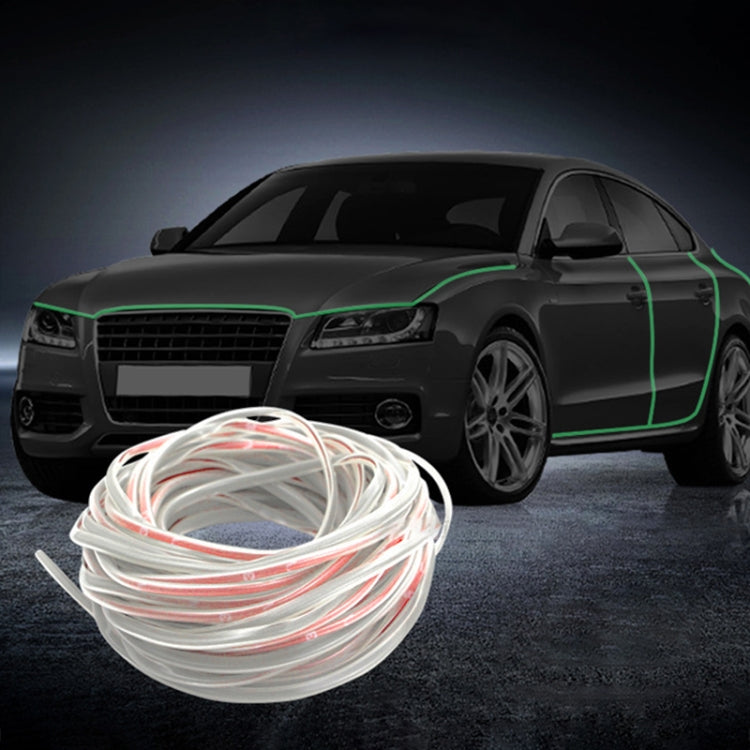 5m Car Luminous PVC Chrome Decoration Door & Window Seal Decorative Strip - Decorative Strip by buy2fix | Online Shopping UK | buy2fix