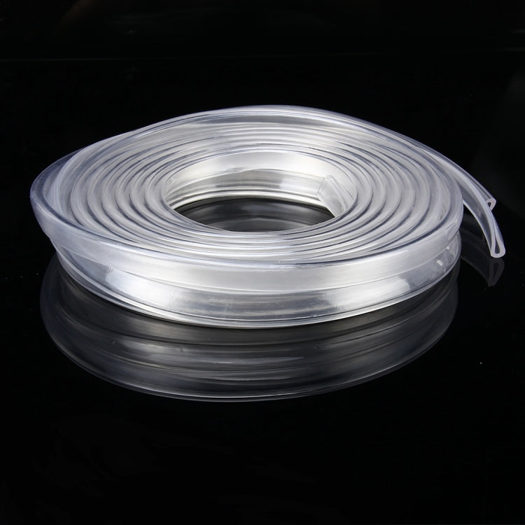 5.6m Car Decorative Strip Rubber Chrome Decoration Strip Door Seal Window Seal (Transparent) - Decorative Strip by buy2fix | Online Shopping UK | buy2fix