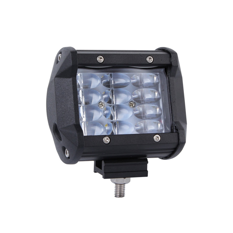 4 inch Four Rows 15W 2000LM 6000K Car Truck Off-road Vehicle LED Work Lights Spotlight - Work Lights by buy2fix | Online Shopping UK | buy2fix