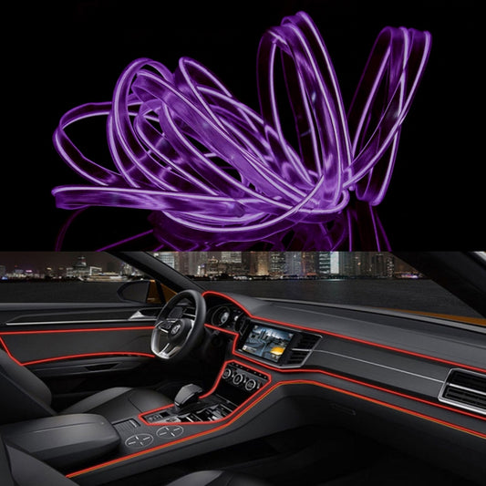 3m Cold Light Flexible LED Strip Light For Car Decoration(Purple Light) - Atmosphere lights by buy2fix | Online Shopping UK | buy2fix
