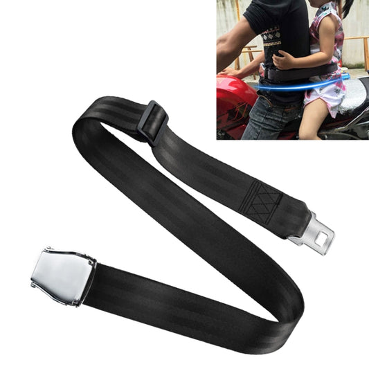 Child Safety Bundle Protection Belt for Electric Motorcycle / Bicycle (Black) - Seat Belts & Padding by buy2fix | Online Shopping UK | buy2fix