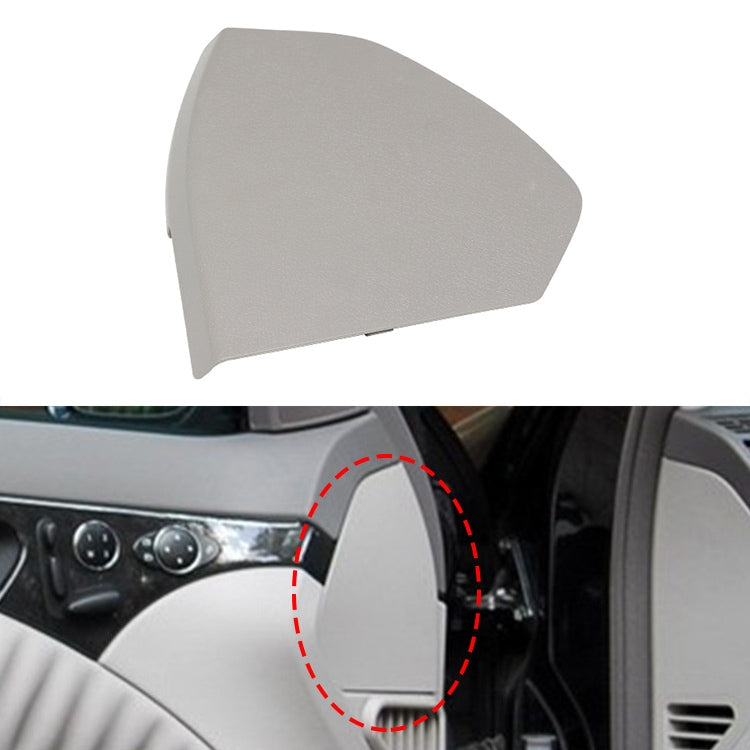 Car Right Side Front Door Trim Panel Plastic Cover 2117270148  for Mercedes-Benz E Class W211 2003-2008 (Grey) - In Car by buy2fix | Online Shopping UK | buy2fix