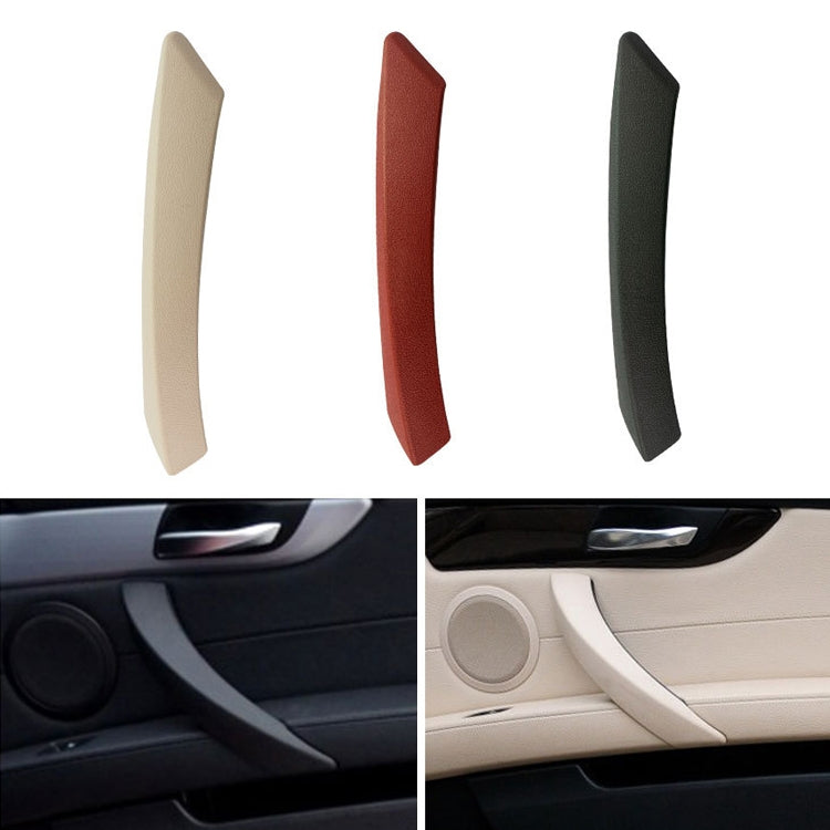 Car Inside Doors Handle Pull Trim Cover 51419186731 for BMW Z4, Left Driving(Beige) - In Car by buy2fix | Online Shopping UK | buy2fix