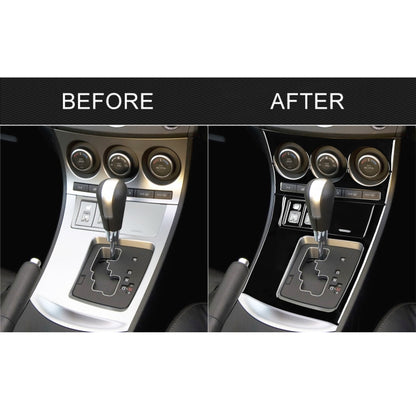 For Mazda 3 Axela 2010-2013 7 in 1 Car AC Gear Frame Set C Decorative Sticker, Right Drive - In Car by buy2fix | Online Shopping UK | buy2fix