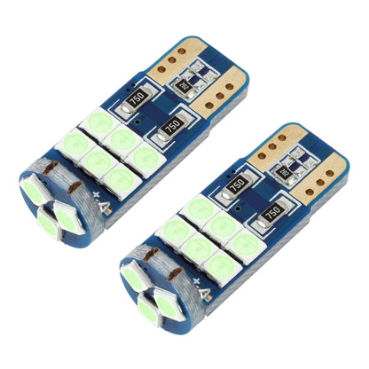 2 PCS T10 DC12 / 1W 9LEDs SMD-3030 Car Clearance Light(Ice Blue Light) - In Car by buy2fix | Online Shopping UK | buy2fix