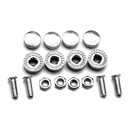 10 Sets Anti-theft Screws Car License Plate Bolts Frame Screws - In Car by buy2fix | Online Shopping UK | buy2fix