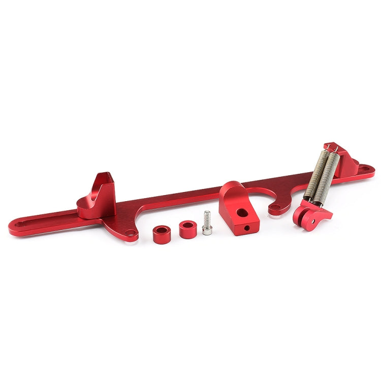 Car Modification Accessories Aluminum Alloy 4500 Series Cable Base Throttle Bracket Throttle Valve Cable(Red) - In Car by buy2fix | Online Shopping UK | buy2fix