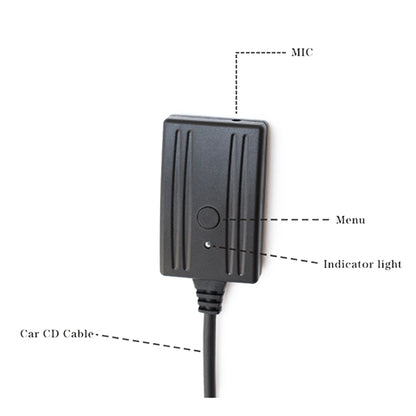 Motorcycle 3-pin AUX IN Bluetooth Music + MIC + Change Song for Honda Goldwing gl1800 - In Car by buy2fix | Online Shopping UK | buy2fix