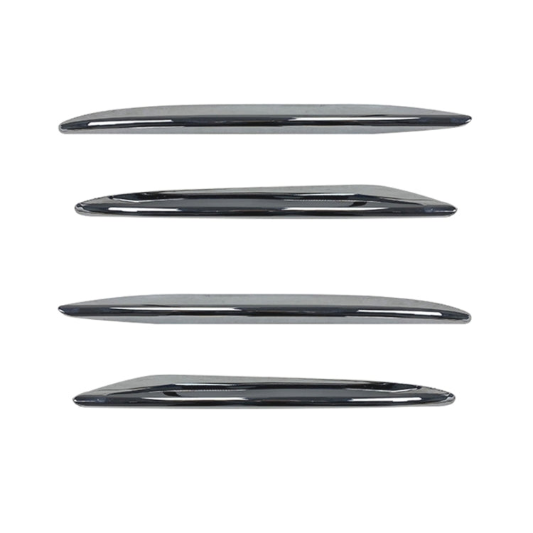 Car Front Bumper AMG Air Inlet Grille Decoration Sticker Strip for Mercedes-Benz E Class W213 2016-2020/E200/E260/E300 (Mirror) - In Car by buy2fix | Online Shopping UK | buy2fix