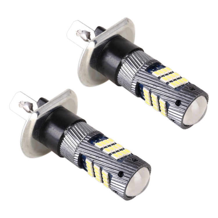 1 Pair H1 DC12V / 5W Car LED Fog Light with 42LEDs SMD-2016 Lamp Beads (Yellow Light) - In Car by buy2fix | Online Shopping UK | buy2fix