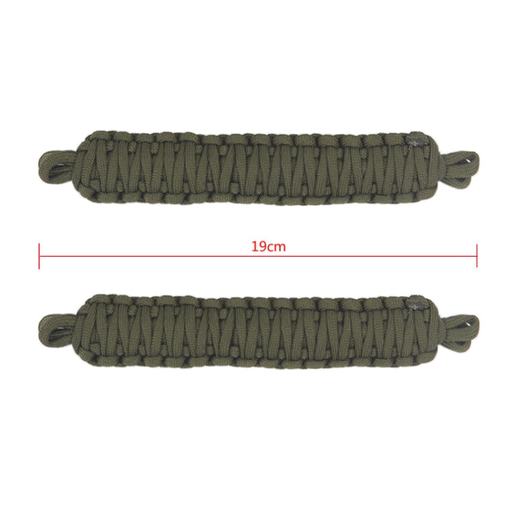 Car Door Limit Braided Rope Strap for Jeep Wrangler (Green) - In Car by buy2fix | Online Shopping UK | buy2fix