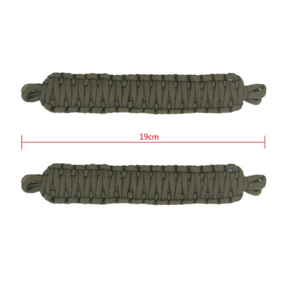 Car Door Limit Braided Rope Strap for Jeep Wrangler (Green) - In Car by buy2fix | Online Shopping UK | buy2fix