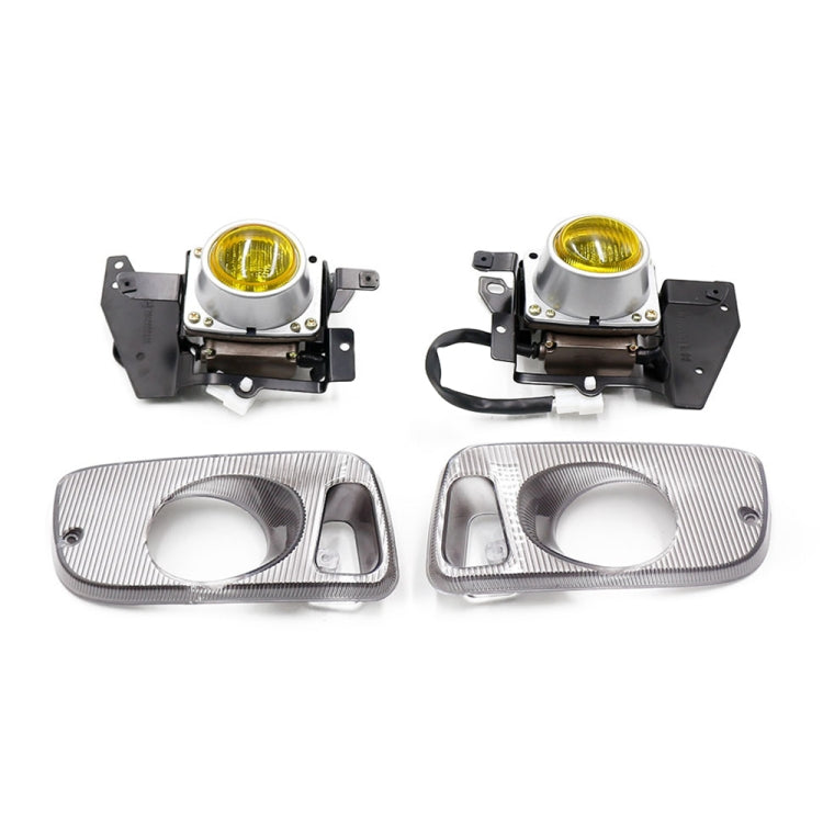 1 Pair Car Modified Front Fog Light for Honda Civic 1992-1995 (Yellow Light) - In Car by buy2fix | Online Shopping UK | buy2fix