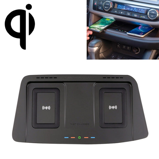 HFC-1061 Car Qi Standard Wireless Charger 10W Quick Charging for Toyota Highlander 2015-2021, Left Driving - In Car by buy2fix | Online Shopping UK | buy2fix