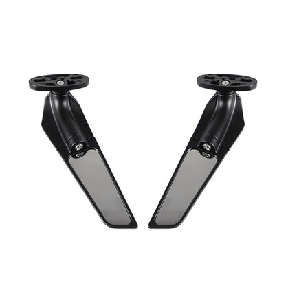 1 Pair Motorcycle Modified Wind Wing Adjustable Rotating Rearview Mirror - In Car by buy2fix | Online Shopping UK | buy2fix