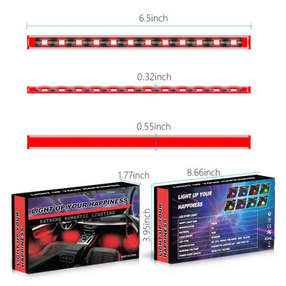 Y15 USB Car Colorful RGB Foot LED Atmosphere Light - In Car by buy2fix | Online Shopping UK | buy2fix