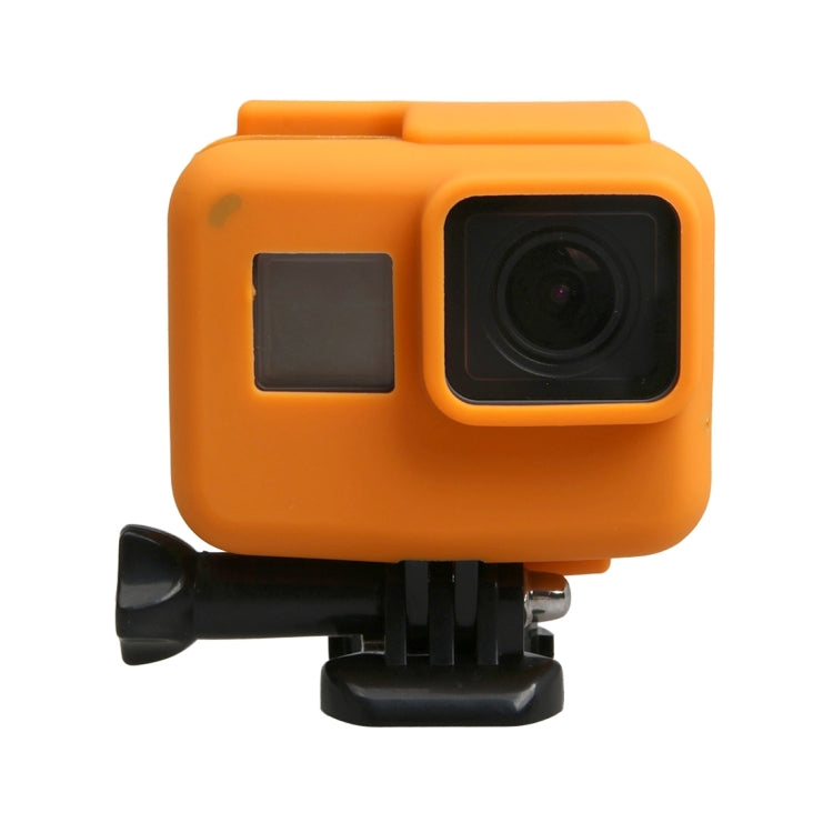 Original for GoPro HERO5 Silicone Border Frame Mount Housing Protective Case Cover Shell(Orange) - DJI & GoPro Accessories by buy2fix | Online Shopping UK | buy2fix