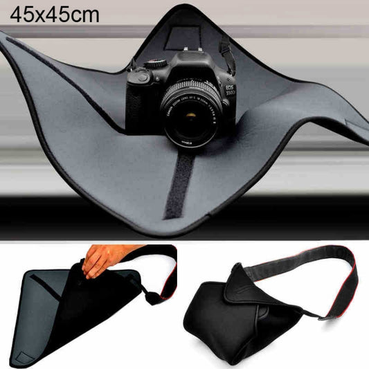 Shockproof Neoprene Bag Magic Wrap Blanket for Canon / Nikon / Sony Camera Lens, Size: 45 x 45cm - Camera Accessories by buy2fix | Online Shopping UK | buy2fix