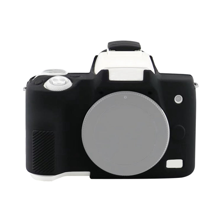 Soft Silicone Protective Case for Canon EOS M50 Mark II / M50 II (Black) - Camera Accessories by buy2fix | Online Shopping UK | buy2fix