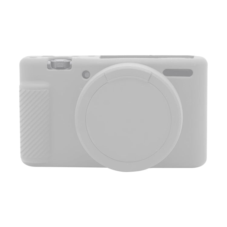 Soft Silicone Protective Case for Sony ZV-1 (White) - Camera Accessories by buy2fix | Online Shopping UK | buy2fix