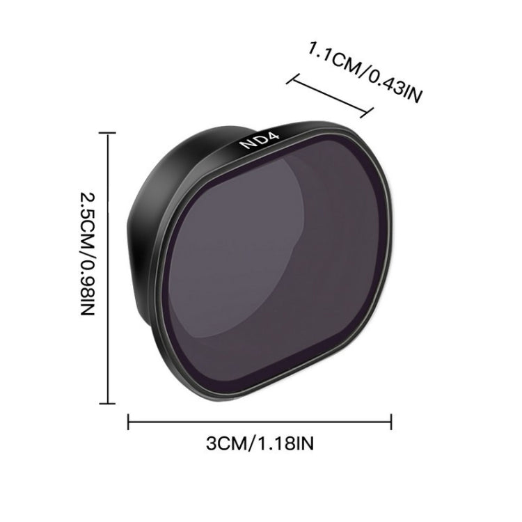 RCSTQ ND4 Drone Lens Filter for DJI FPV - DJI & GoPro Accessories by RCSTQ | Online Shopping UK | buy2fix