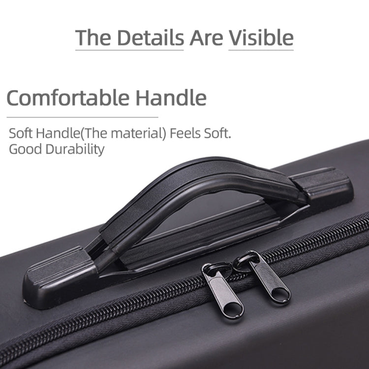 For DJI Mini 2 SE Shockproof Carrying Hard Case Shoulder Bag, Size: 29 x 19.5 x 10cm (Black Red) - DJI & GoPro Accessories by buy2fix | Online Shopping UK | buy2fix