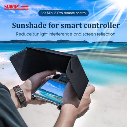 STARTRC Foldable Controller Sunshade for DJI Mini 3 Pro Remote Controller (Black) - DJI & GoPro Accessories by STARTRC | Online Shopping UK | buy2fix