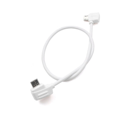 STARTRC 30cm Micro USB to Micro USB Converting Connector Data Cable for DJI Mavic Mini /  Air, Shark Remote Controller(White) - DJI & GoPro Accessories by STARTRC | Online Shopping UK | buy2fix