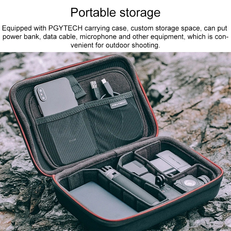 PGYTECH P-18C-042 Extension Pole Storage Bag Expansion Accessories Vlog Kit for DJI Osmo Pocket - DJI & GoPro Accessories by PGYTECH | Online Shopping UK | buy2fix