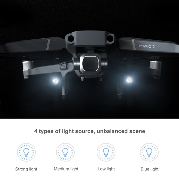 PGYTECH P-HA-030 LED Night Flight Light Shock Absorption Landing High Stand for DJI Mavic 2 - DJI & GoPro Accessories by PGYTECH | Online Shopping UK | buy2fix