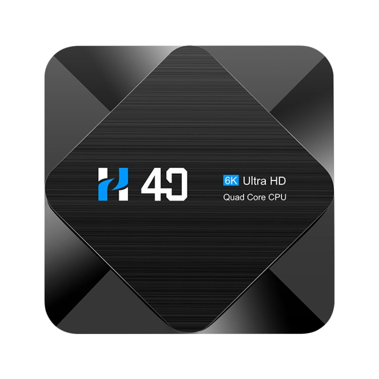 H40 4K Ultra HD Smart TV BOX Android 10.0 Media Player with Remote Control, Quad-core, RAM: 4GB, ROM: 64GB(US Plug) - Amlogic S905 by buy2fix | Online Shopping UK | buy2fix