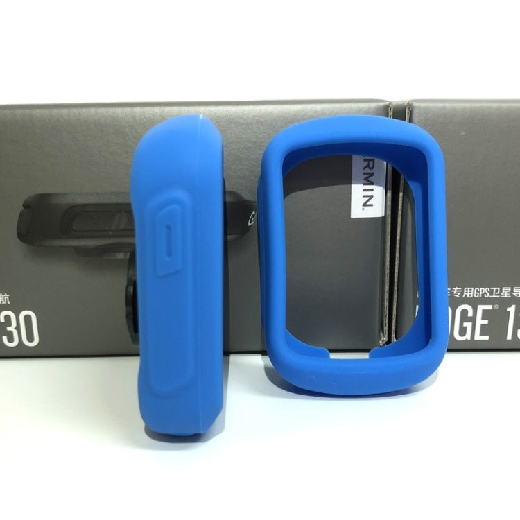Garmin EDGE 130 Code Table Silicone Colorful Protective Cover(Blue) - Protective Cases by buy2fix | Online Shopping UK | buy2fix