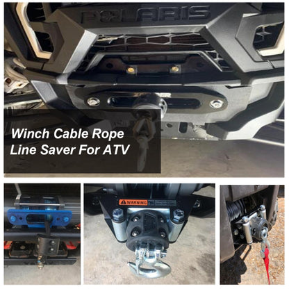 ATV / UTV Winch Cable Rope Line Saver Cable Protector - In Car by buy2fix | Online Shopping UK | buy2fix