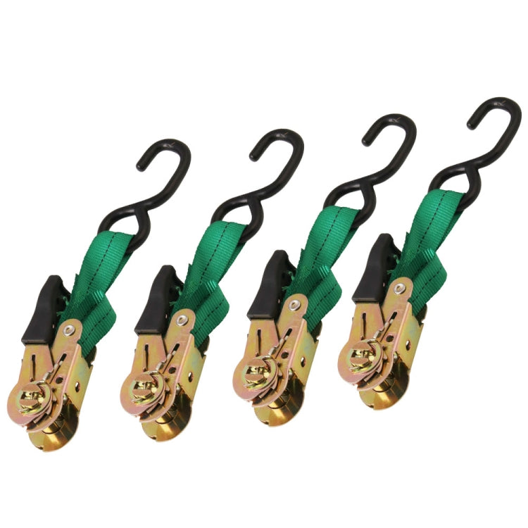 4 PCS Car / Motorcycle Ratchet Strap Tightening - In Car by buy2fix | Online Shopping UK | buy2fix