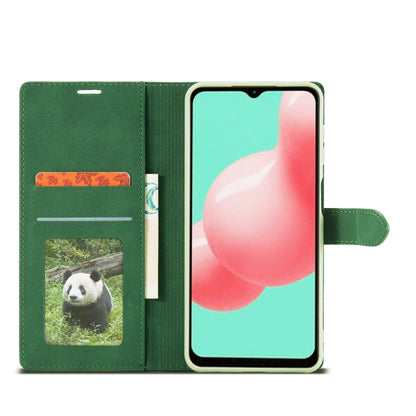 For Samsung Galaxy A32 5G Forwenw F1 Series Matte Strong Magnetism Horizontal Flip Leather Case with Holder & Card Slots & Wallet & Photo Frame(Green) - Galaxy Phone Cases by Forwenw | Online Shopping UK | buy2fix