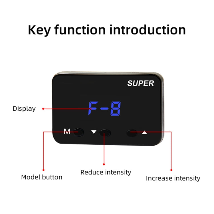 For Nissan X-trail 2006-2007 Car Potent Booster Electronic Throttle Controller - In Car by buy2fix | Online Shopping UK | buy2fix