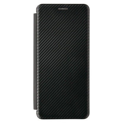 For ZTE nubia Red Magic 6 / 6 Pro Carbon Fiber Texture Horizontal Flip TPU + PC + PU Leather Case with Card Slot(Black) - Mobile Accessories by buy2fix | Online Shopping UK | buy2fix