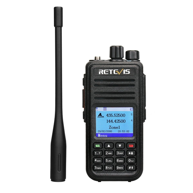 RETEVIS RT3S 136-174MHz + 400-480MHz 3000CH Handheld DMR Digital Two Way Radio Walkie Talkie - Consumer Electronics by RETEVIS | Online Shopping UK | buy2fix