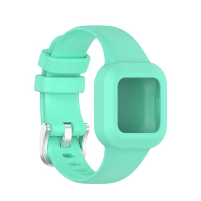 For Garmin Vivofit JR3 Silicone Pure Color Watch Band(Teal) - Watch Bands by buy2fix | Online Shopping UK | buy2fix