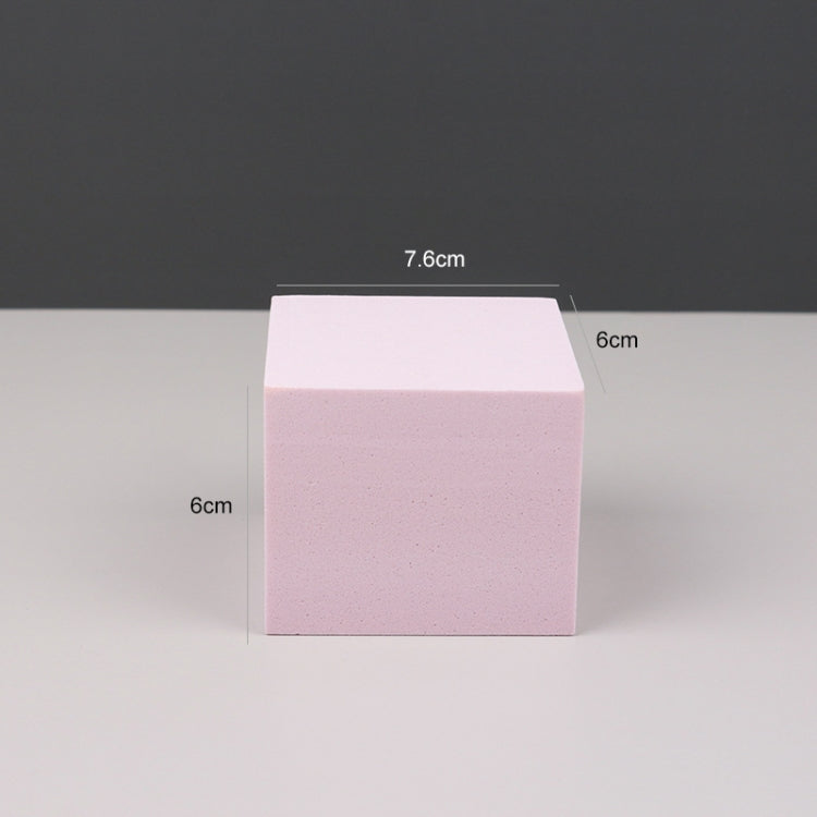 7 x 7 x 6cm Cuboid Geometric Cube Solid Color Photography Photo Background Table Shooting Foam Props (Pink) - Camera Accessories by buy2fix | Online Shopping UK | buy2fix