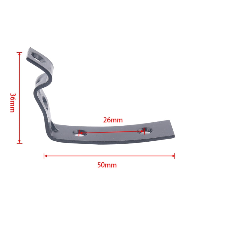 A5158 1 Pair Car Glove Box Hinge Bracket Repair Kit 8E2857131 for Audi - In Car by buy2fix | Online Shopping UK | buy2fix