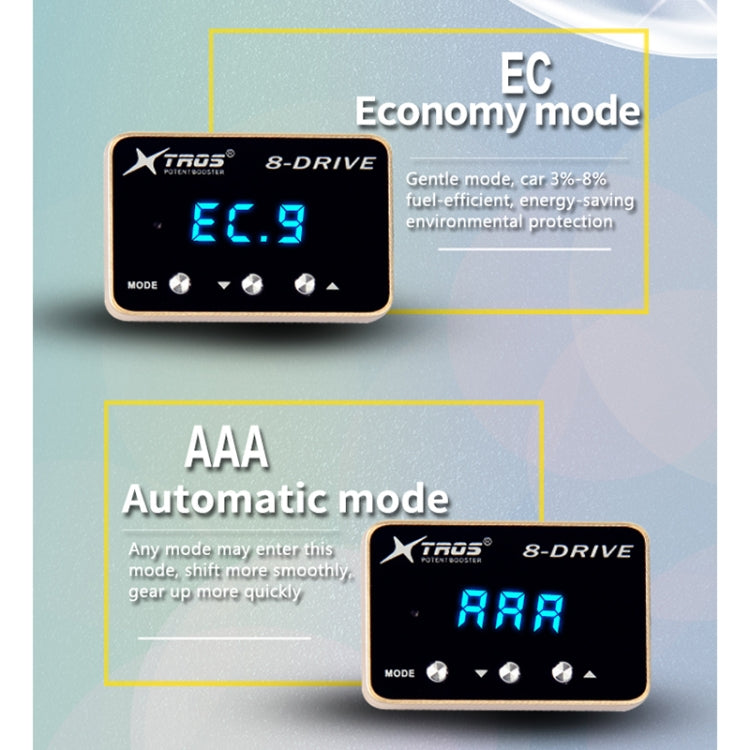 For Audi RS3 2011- TROS 8-Drive Potent Booster Electronic Throttle Controller Speed Booster - In Car by TROS | Online Shopping UK | buy2fix