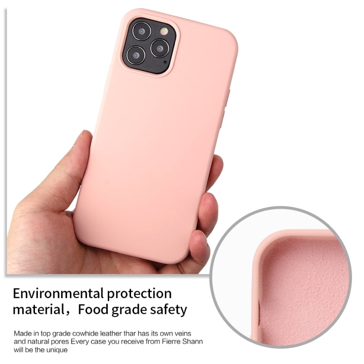 For iPhone 13 Pro Max Solid Color Liquid Silicone Shockproof Protective Case (White) - iPhone 13 Pro Max Cases by buy2fix | Online Shopping UK | buy2fix