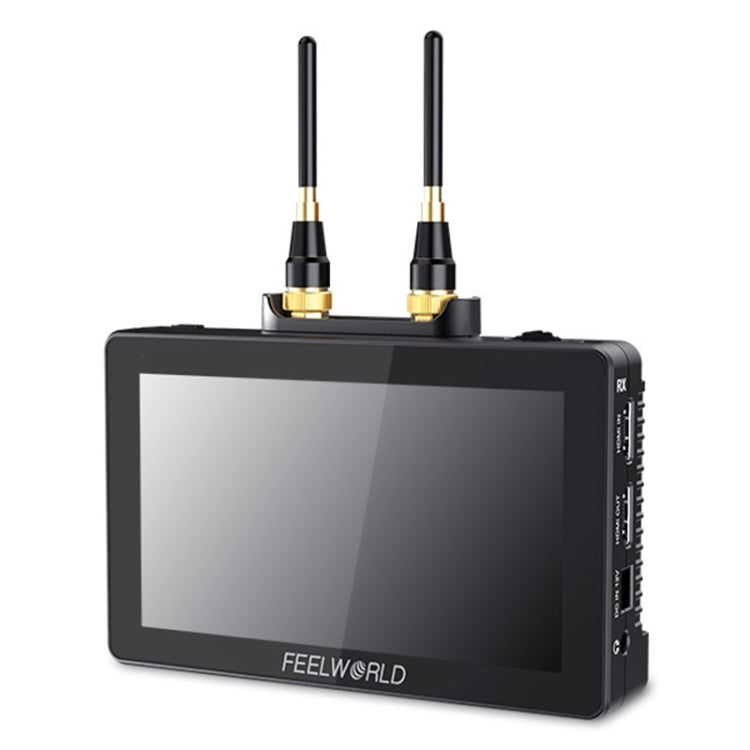 FEELWORLD FT6 FR6 2 in 1 1920x1080 5.5 inch HDR Long distance Wireless Image Transmission Director Camera Monitor - Camera Accessories by FEELWORLD | Online Shopping UK | buy2fix